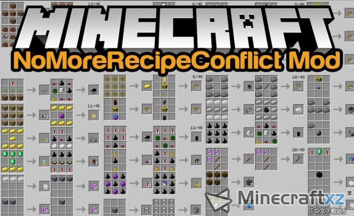 合成冲突消除器nomorerecipeconflict Mod Minecraft中文下载站