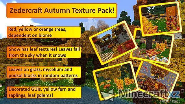 萨尔达的秋天高清材质包Zedercraft Autumn HD Resource Pack-5