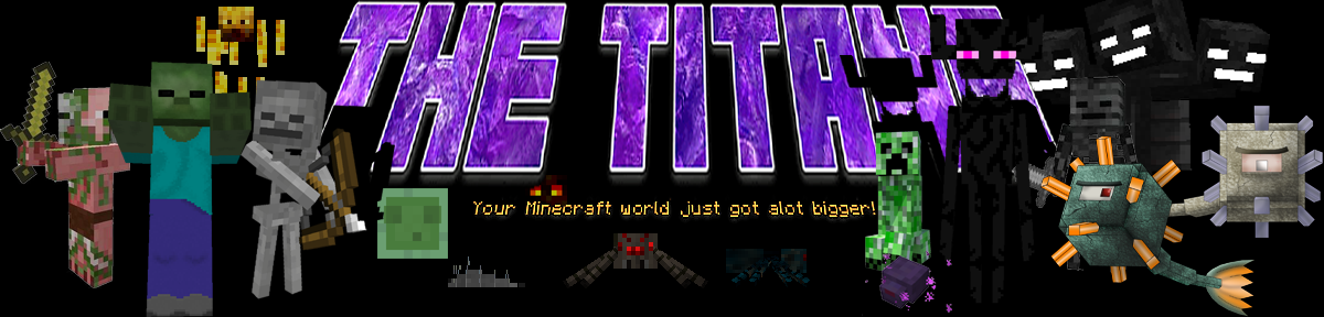 泰坦生物 The Titans Mod Minecraft中文下载站