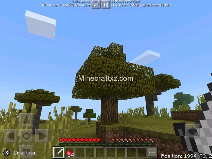 坐标显示资源包 仅限1 2 测试版 手机版 Minecraft中文下载站