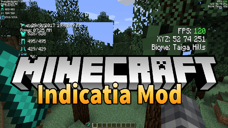 指示牌indicatia Mod Minecraft中文下载站