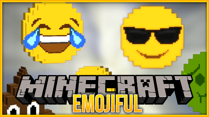 我的世界徽标的Emojiful Mod