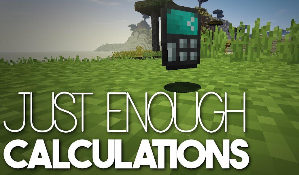 Just Enough Calculation Mod Logo